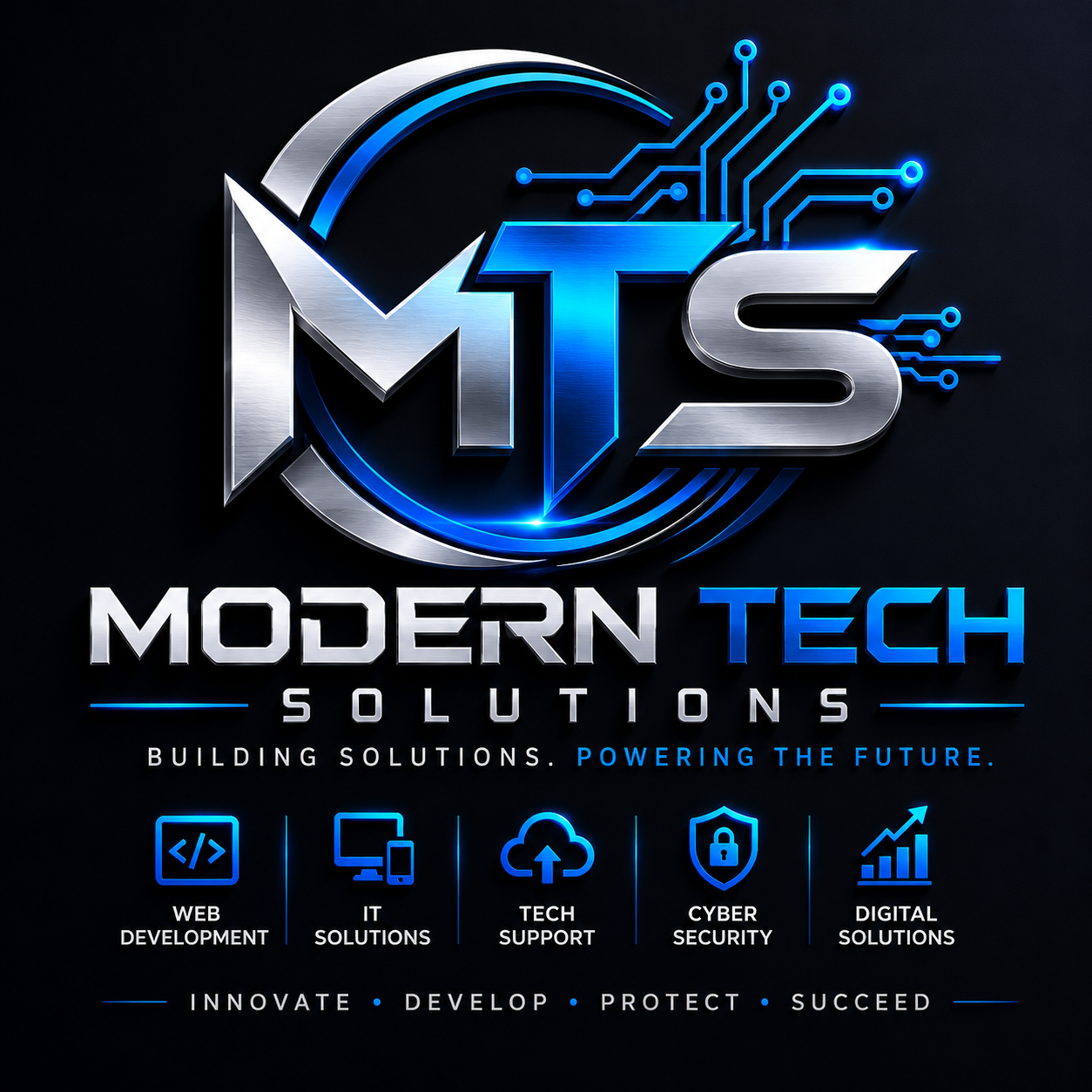 Modern Tech Solutions logo